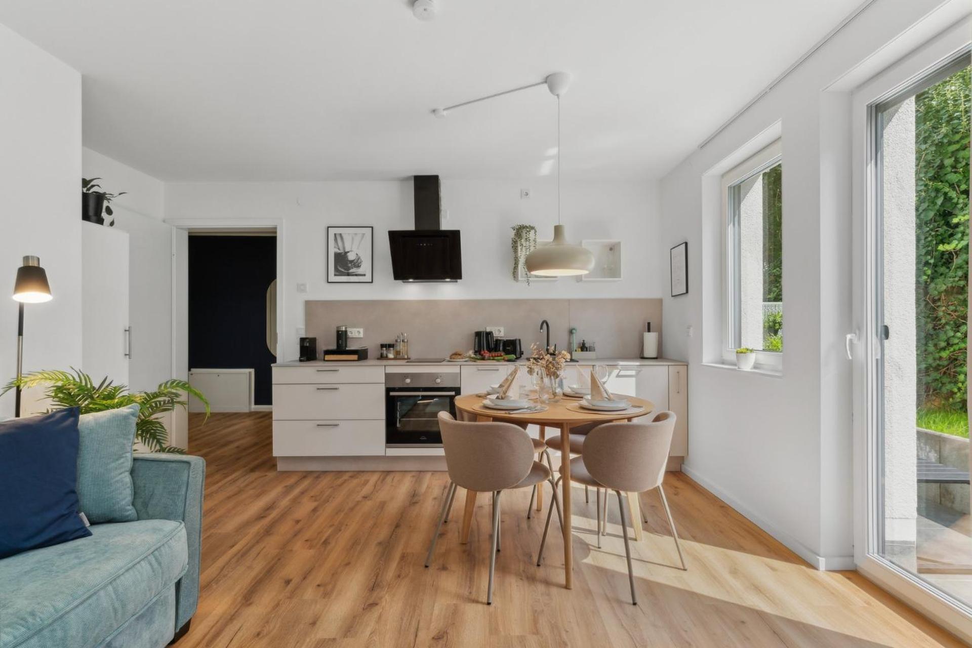 Deluxe Apartment In Bielefeld City Mit Parkplatz Und Terrasse 외부 사진