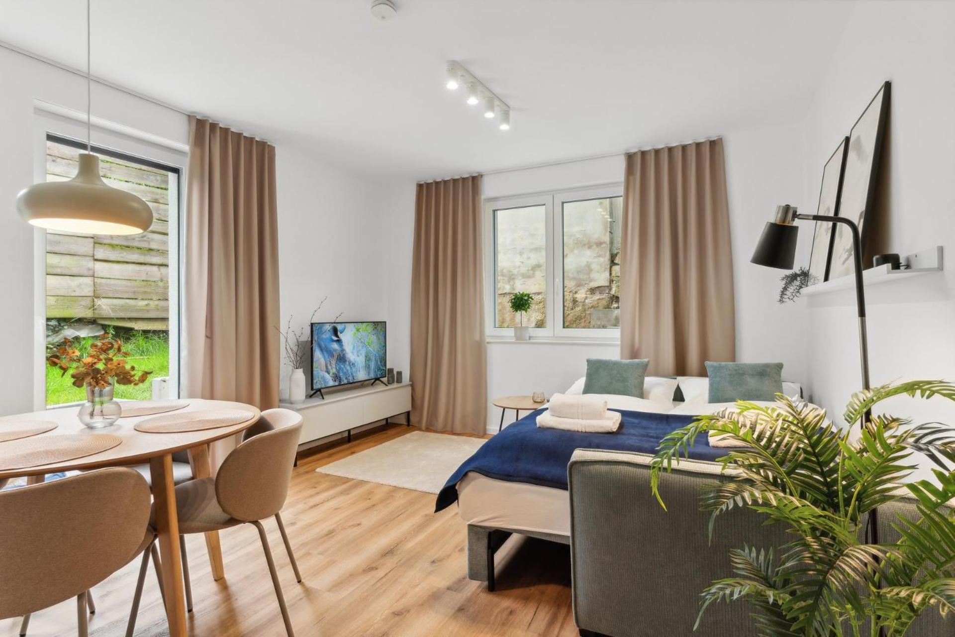 Deluxe Apartment In Bielefeld City Mit Parkplatz Und Terrasse 외부 사진