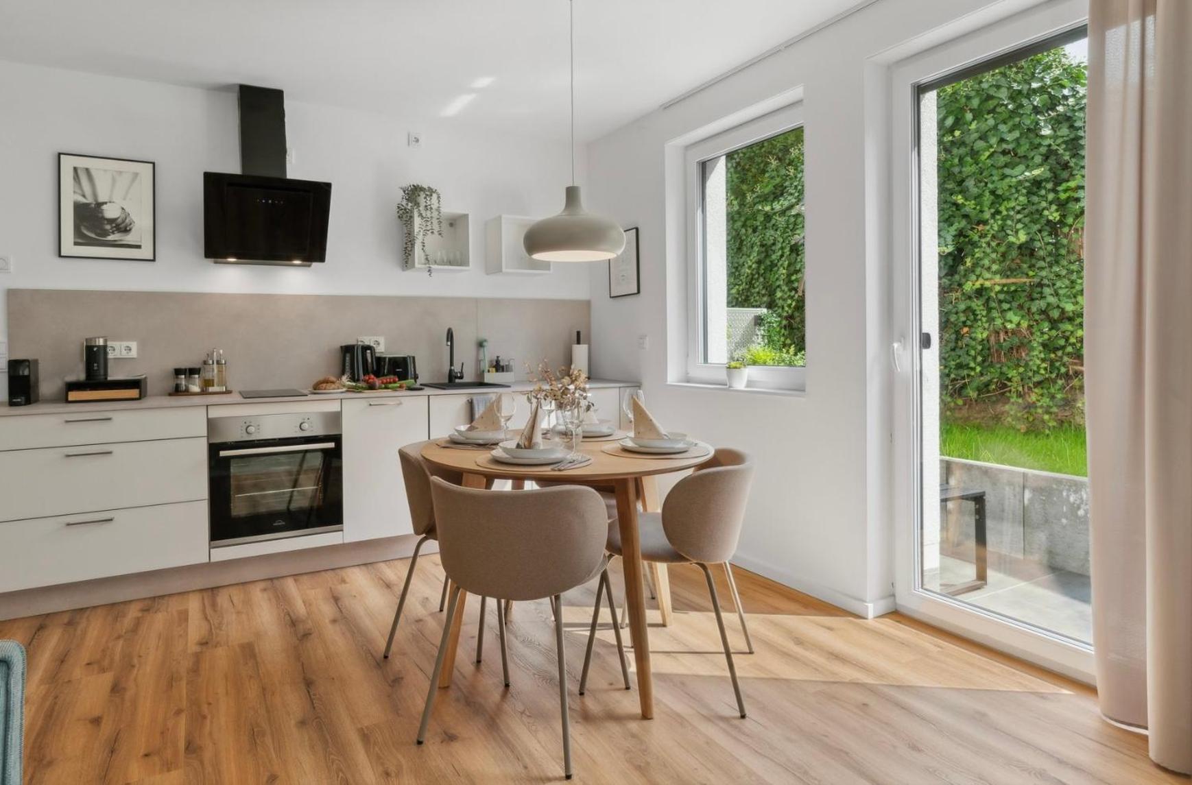 Deluxe Apartment In Bielefeld City Mit Parkplatz Und Terrasse 외부 사진